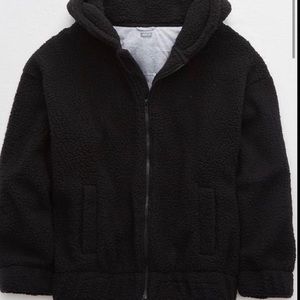 Aerie Cloud Sherpa Over Sized Jacket